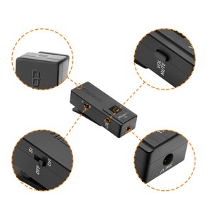 میکروفون یقه ای بی سیم کامیکا مدل VDLive10 USB